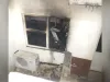  मल्टीस्टोरी के कमरे में एसी में शॉर्ट सर्किट से लगी आग 