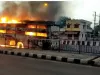 राजसमंद में हाइवे पर 70 लोगों से भरी बस में आग, मची अफरातफरी