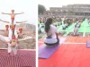 आठवां अंतरराष्ट्रीय योग दिवस: जोधपुर के उम्मेद स्टेडियम में लोगों  ने किया योग