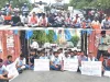 भूमि अधिग्रहण को लेकर एनएसयूआई और एबीवीपी का प्रदर्शन, 20 से अधिक कार्यकर्ता गिरफ्तार