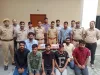 मध्य प्रदेश के कुख्यात चार बदमाश हथियारों के साथ गिरफ्तार
