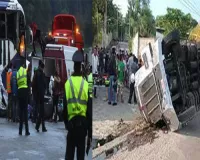 दक्षिणी मेक्सिको में ट्रेलर ट्रक के पलटने से 49 प्रवासियों की मौत