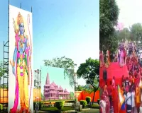 भाजपा के रंग में रंगा शहर, 16 जगहों पर स्वागत पाइंट तय : शाह का एयरपोर्ट से जेईसीसी तक रोड शो, जगह-जगह पुष्प वर्षा से स्वागत