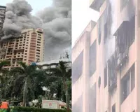 मुंबई में बीस मंजिला रिहायशी इमारत के 18वें मंजिल पर आग, सात लोगों की मौत, 17 झुलसे