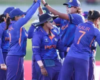 महिला क्रिकेट विश्व कप में भारत ने पाकिस्तान को 107 से हराकर जीत की दर्ज 