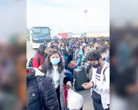 यूक्रेन में भारतीयों छात्रों को ट्रेन में प्रवेश की नहीं है अनुमति 