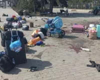 रूस की मिसाइल यूक्रेन के रेलवे स्टेशन से टकराने से 50 लोगों की मौत
