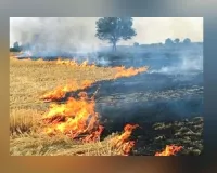खेतों में फसलों के अवशेष जलाने पर लगेगा जुर्माना