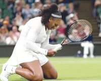 विम्बलडन टेनिस : फ्रांस की हारमनी ने सेरेना विलियम्स को हराया, जोकोविच तीसरे दौर में पहुंचे