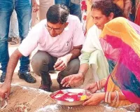 खारा में गर्भवती महिला सुनीता के घर से शुरू हुआ पोषण वाटिका अभियान