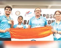 एशियन डीफ बैडमिंटन में जयपुर के अभिनव शर्मा ने जीता गोल्ड