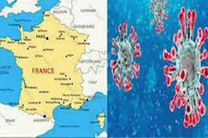 फ्रांस में कोरोना का कहर कोरोना प्रभावित होने वाले लोगों की संख्या हुई एक करोड़