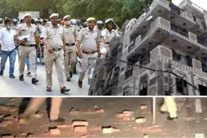 जहांगीरपुरी में फिर पथराव, पुलिस ने की इलाके की घेराबंदी, शांति कायम रखने की अपील