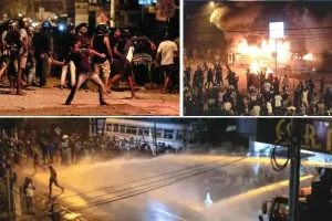 श्रीलंका में बढ़ती महंगाई के खिलाफ राष्ट्रपति आवास तक लोगों का हिंसक प्रदर्शन, कोलंबो में कर्फ्यू