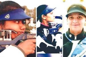 राजस्थान की आत्मिका , निशा और माननी की तिकड़ी ने मेमोरियल शूटिंग चैंपियनशिप में जीता गोल्ड 