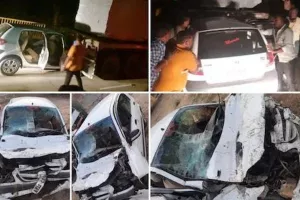 जालोर में कार ट्रेलर से टकराई, 5 युवकों की मौत, प्रधानमंत्री और मुख्यमंत्री ने जताया दुख