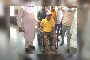 बाड़ेबंदी में तबीयत खराब:  निर्दलीय विधायक हुड़ला अस्पताल में भर्ती  