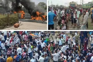 अग्निपथ की अग्निपरीक्षा: गुरुग्राम में दिल्ली-जयपुर मार्ग पर विरोध प्रदर्शन, जाम
