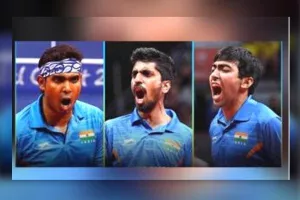 कॉमनवेल्थ गेम्स: भारतीय पुरुष टेबल टेनिस टीम ने लहराया जीत का परचम